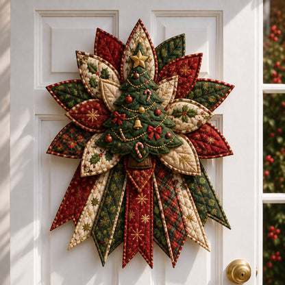 ✂️ Beginner Friendly Christmas Door Hanging Quilt Kit | Easy Holiday DIY Sewing Craft 🌟
