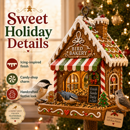 ⛄ Festive Christmas Hanging Bird Feeders – Weatherproof Wild Bird Care for Garden & Patio 🌲✨