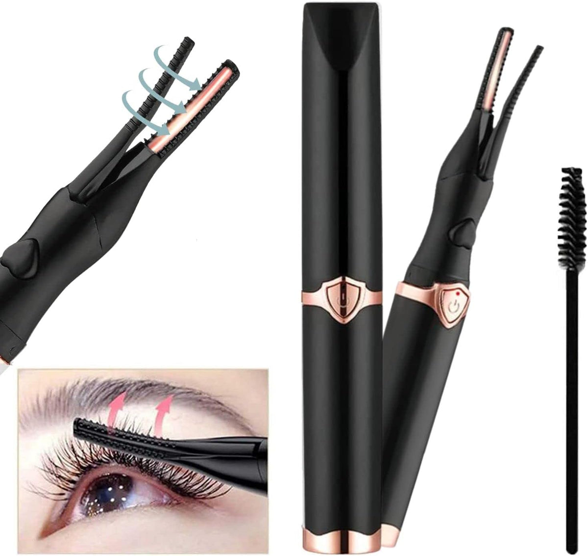 Pain-Free Instant Lash Curler – Curls That Last All Day ✨👁️