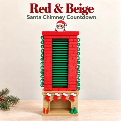 Santa Chimney Advent Calendar – 24-Day Christmas Countdown 🎄