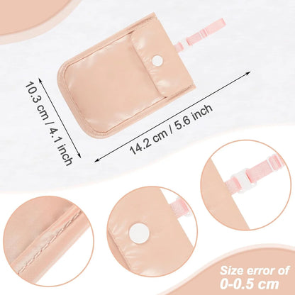 Hidden Bra Wallet for Women | Discreet Travel 2-Pack