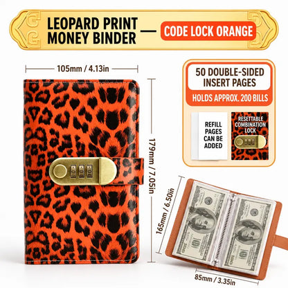 Combination Lock Cash Binder – A6 Budget Organizer