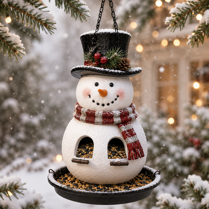⛄ Festive Christmas Hanging Bird Feeders – Weatherproof Wild Bird Care for Garden & Patio 🌲✨