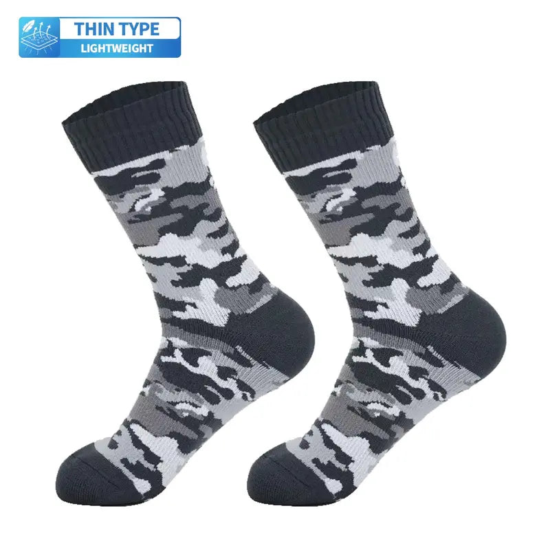 Waterproof Ankle Socks for Men & Women, Lightweight & Thermal Options, 3-Layer Stretch Technology