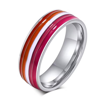 Handmade Vibrant LGBTQ Pride Rings 🌈