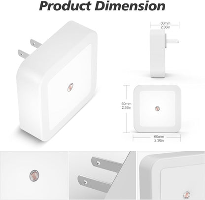 Auto On/Off Light Sensing LED Night Light
