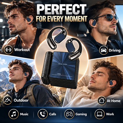 🔥Ear Buds  - Headphones Bluetooth with Dual-Fold Design