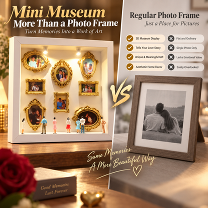 DIY Mini Museum Shadow Box Kit 🏛️
