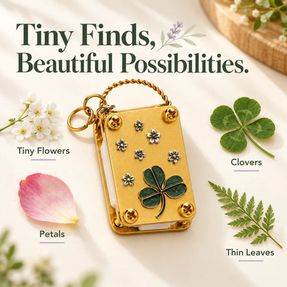 Mini Flower Press Kit 🌸 Press Petals & Clovers on the Go