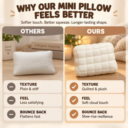 Mini Down Pillow Sensory Squishy Toy ☁️