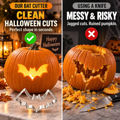 Halloween Pumpkin Carving Hammer & Cutter Kit (2-Pack) 🎃⚡