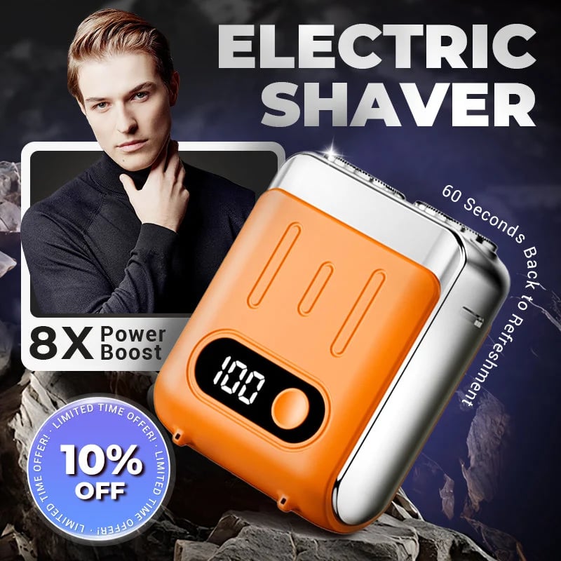 🔥New Upgrade🔥Pocket Precision Mini Rotary Shaver 🧳🪒