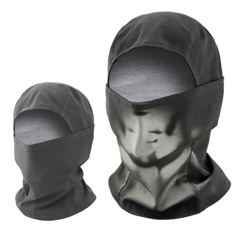 ❄️ Temperature-Sensitive Thermal Balaclava – Color-Changing Full Face Cover for Outdoor Sports 🚴‍♂️🔥