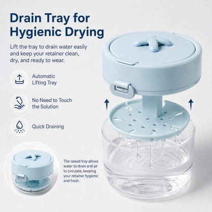 3-in-1 Retainer Cleaning Case