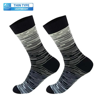 Waterproof Ankle Socks for Men & Women, Lightweight & Thermal Options, 3-Layer Stretch Technology