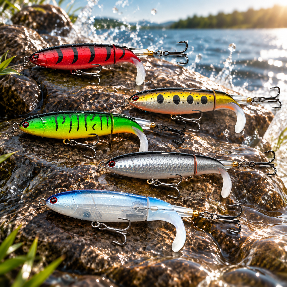 The 10-Piece Prop Bait Arsenal That Wakes Up Sluggish Fish🎣