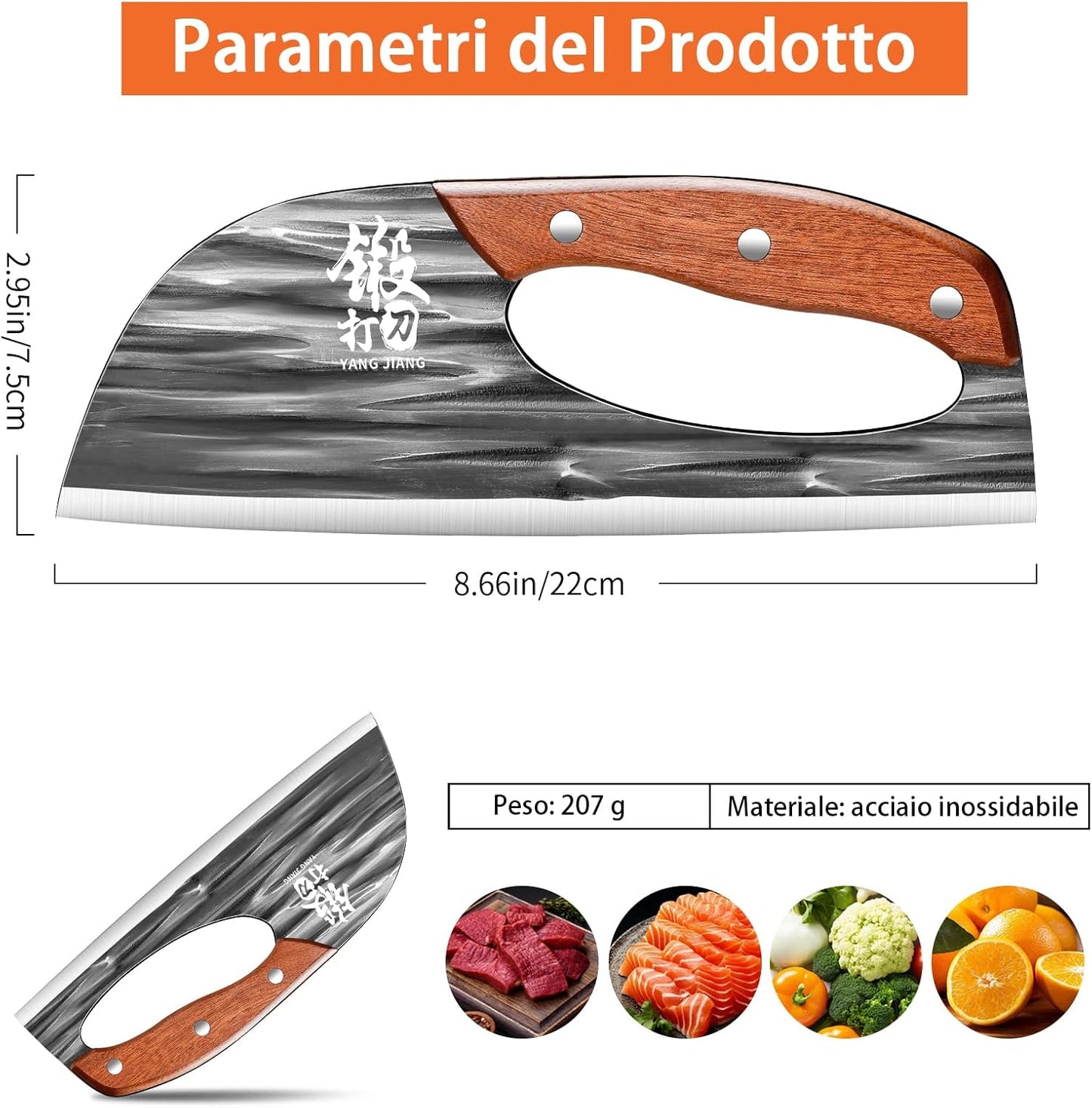 Buy 1 Get 1 Free 🥩Hand-Forged Effortless Slicing Knife for Meat & Vegetables 🔪