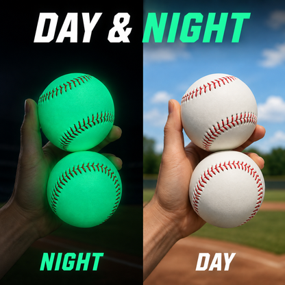 Glow-in-the-Dark Regulation Baseball — The Ultimate Night Backyard Game ⚾✨