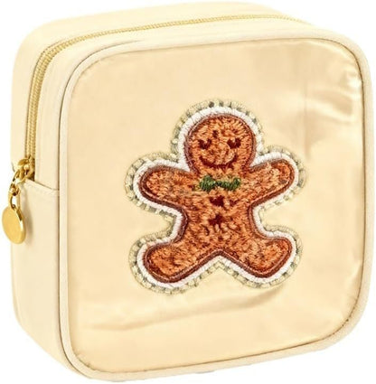 🎄 Christmas Tree Clear Makeup Bag – Festive Travel Organizer