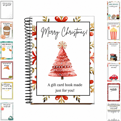 🎅 Personalized Christmas Cash Holder Book – Creative Holiday Scavenger Hunt Gift 🎄