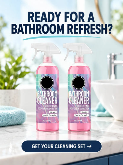 ✨ Fragrance-Free Bathroom Cleaner | Refresh Your Bathroom