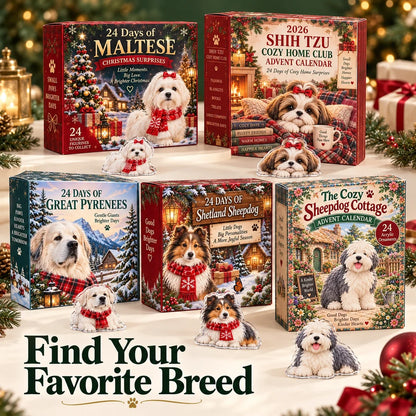 Dog Breed Advent Calendar 🎄 24-Day Countdown for Dog Lovers