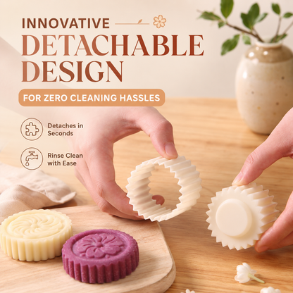 Pro Detachable Hand-Press Mooncake & Pastry Mold Set 🥮✨