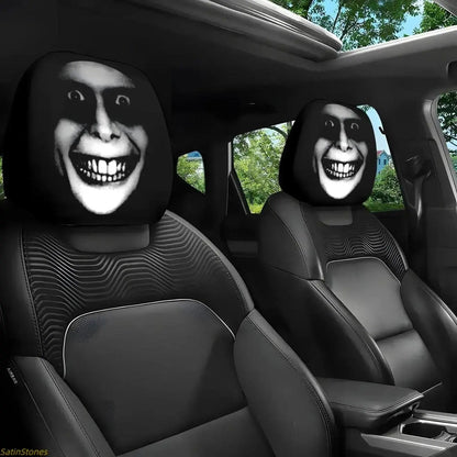 🔥LAST DAY 49% OFF-🤡 Creepy Funny "Uncanny" Car Headrest Covers