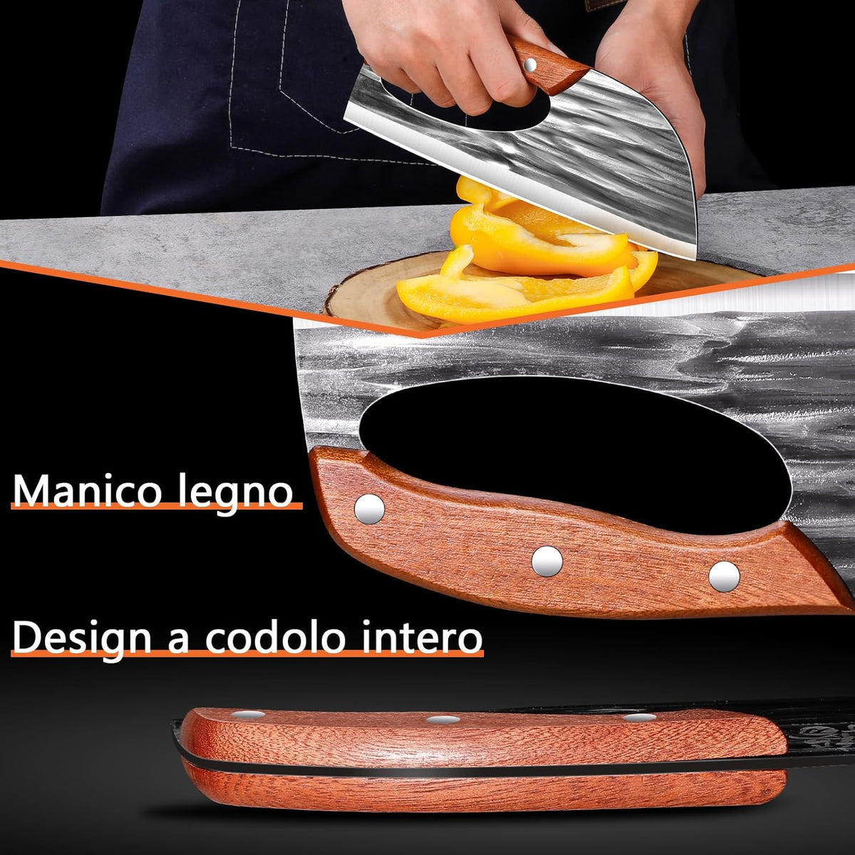 Buy 1 Get 1 Free 🥩Hand-Forged Effortless Slicing Knife for Meat & Vegetables 🔪