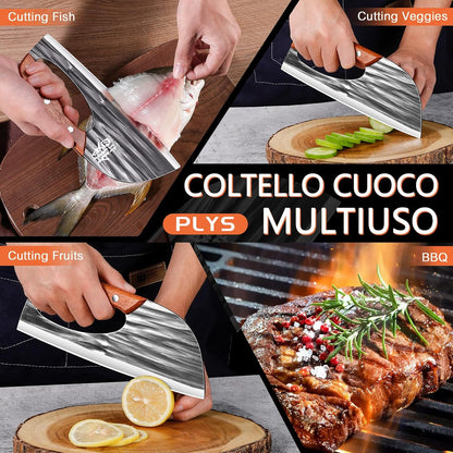 Buy 1 Get 1 Free 🥩Hand-Forged Effortless Slicing Knife for Meat & Vegetables 🔪