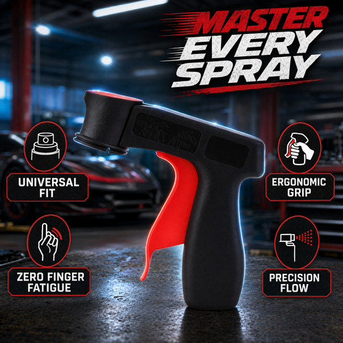 🎨 Pro-Grip Aerosol Spray Can Trigger Handle – Ergonomic Spray Gun Adapter 🛠️