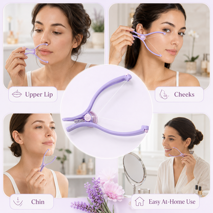 Painless Facial Hair Threading Tool (Eco-Friendly)