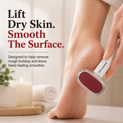 Dual-Sided Foot File for Rough Heels – Wet & Dry Callus Remover