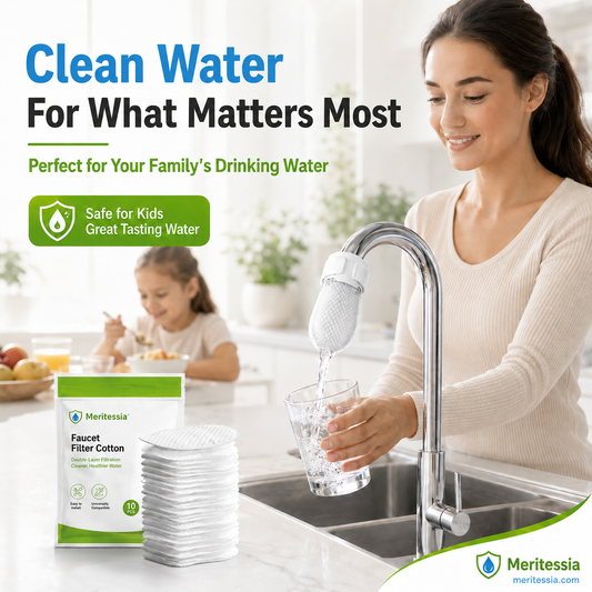 ⏰60%OFF⚡50K+ SOLD!💥Anti-Splash Kitchen Faucet Filter for Rust & Sediment Removal
