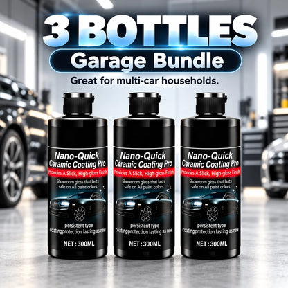 🚗 Nano-Quick Ceramic Coating Pro – High-Gloss Car Paint Care | 300 mL