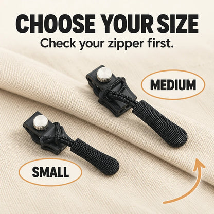 Zipper Repair Slider – No-Sew Screw-On for #3 & #5 Zippers 🧵