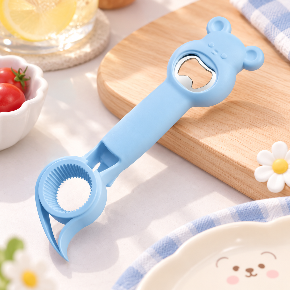 4-in-1 Cute Cartoon Multifunctional Bottle & Jar Opener 🧸