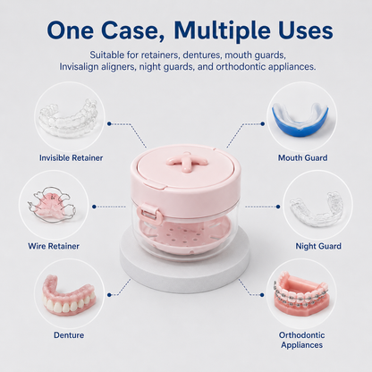 3-in-1 Retainer Cleaning Case