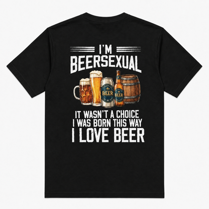 🍻 "I'm Beersexual" Graphic Tee | The Ultimate Beer Lover Tee
