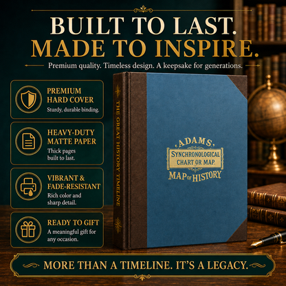 📜 SPECIAL OFFER | Synchronological History Chart – 6,000 Years of Biblical & World Events in One Fold-Out Timeline
