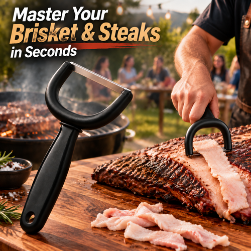 🥩✨Handheld Meat & Fat Trimming Tool for Brisket and Pork