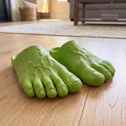🔥 Last Day 49% Off – Barefoot Prank Slippers✈️buy 2 Free Shipping✈️