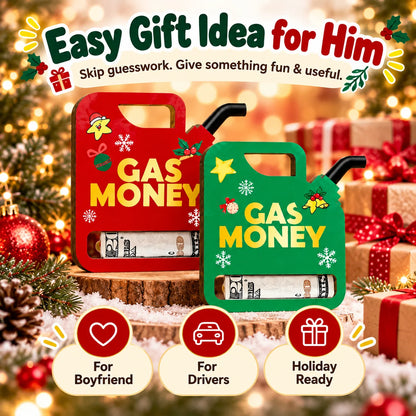 Gas Money Wooden Money Holder Box Set
