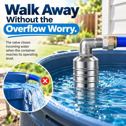 💧 304 Stainless Steel Automatic Water Level Control Valve – Auto Fill & Shutoff
