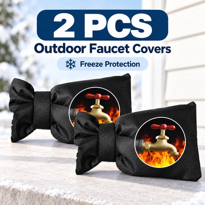 ❄️ Winter Outdoor Faucet Covers – Insulated Freeze Protection 🛡️