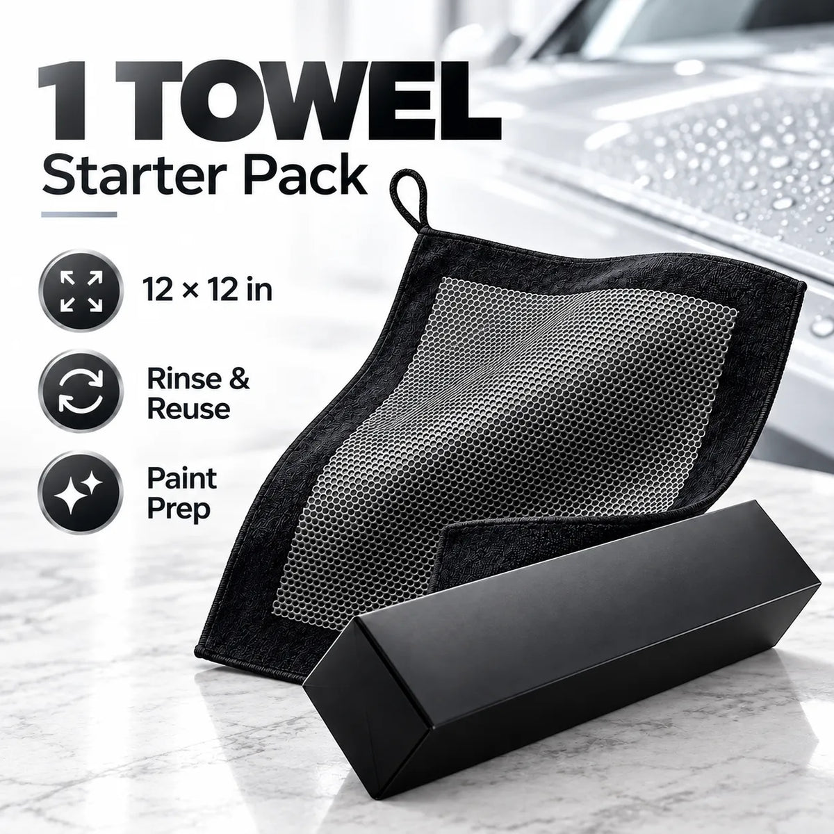 🚗 Synthetic Clay Towel – Deep Clean Car Paint & Remove Contaminants