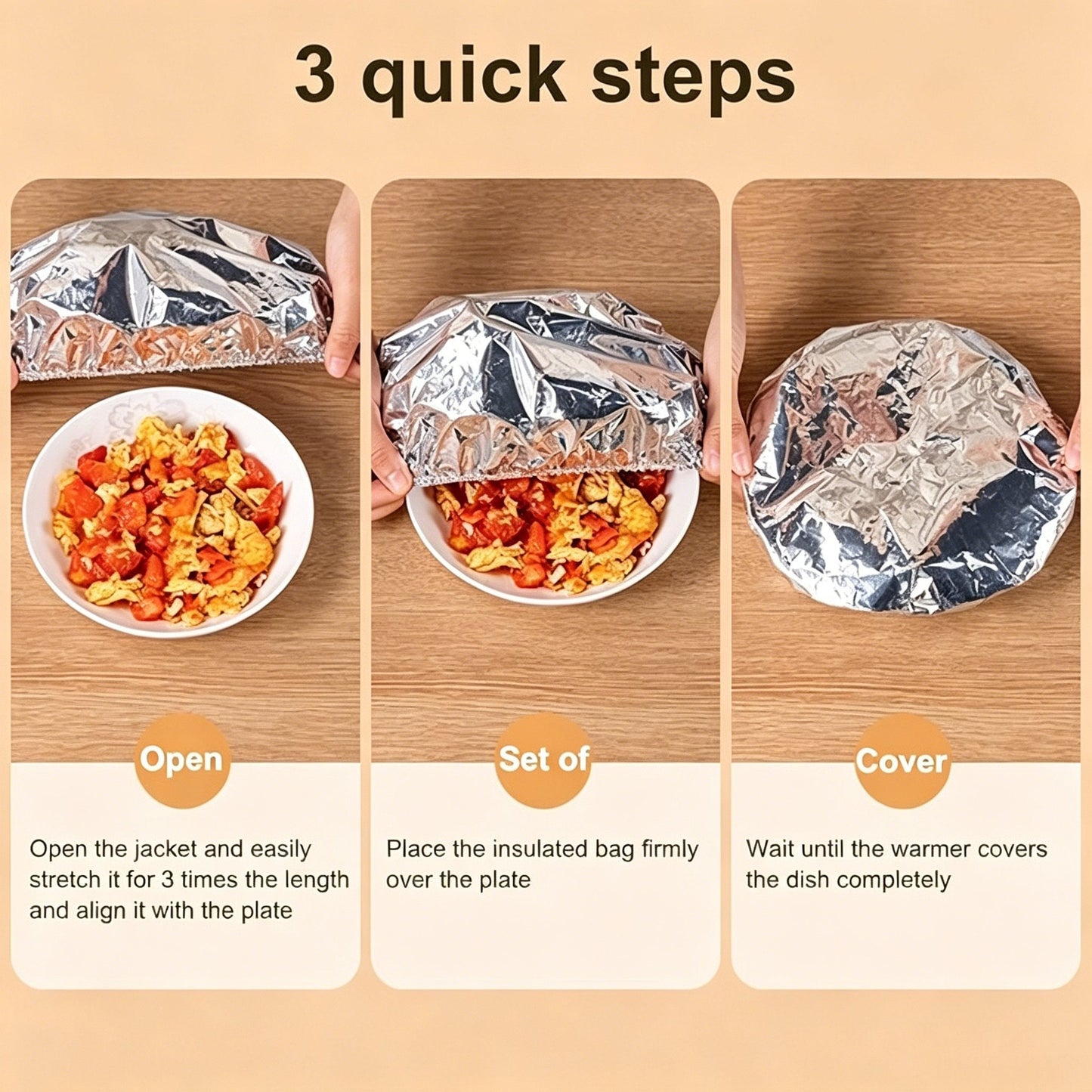 🏠 Reusable Aluminum Foil Insulation Cover – Keep Heat In ❄️