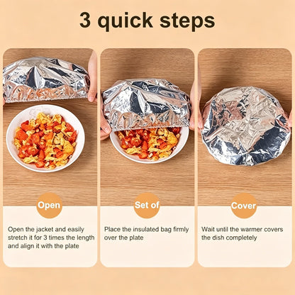 🏠 Reusable Aluminum Foil Insulation Cover – Keep Heat In ❄️