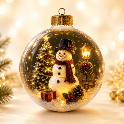 ✨ Magical Illuminated  Christmas Baubles – Bring Your Tree to Life!