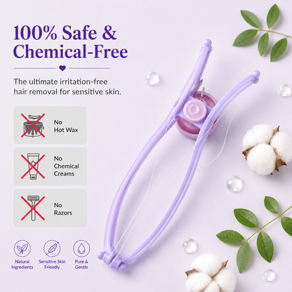Painless Facial Hair Threading Tool (Eco-Friendly)
